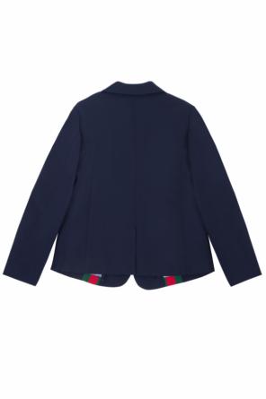 'web' blazer, zdjęcie 2 'web' blazer od Gucci Kids